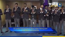 Sri Lanka Test squad set to leave for West Indies for a 03 Test match series on the 25th May, 2018, took part in religious ceremonies at the SLC headquarters th