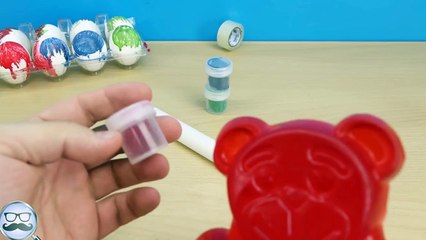 НЕОБЫЧНОЕ ЯЙЦО и ЖЕЛЕЙНЫЙ МЕДВЕДЬ ВАЛЕРА