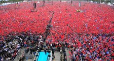 AK Parti'nin Yenikapı'daki Dev Mitingine 1 Milyon 300 Bin Kişi Katıldı