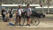 England fans reach Volgograd after cycling for three weeks