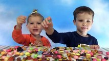 Бин Бузлд Челлендж кушаем конфетки Bean Boozled challenge kids