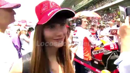 Entrevista a Aitana durante el Gran Premio de Catalunya de MotoGP