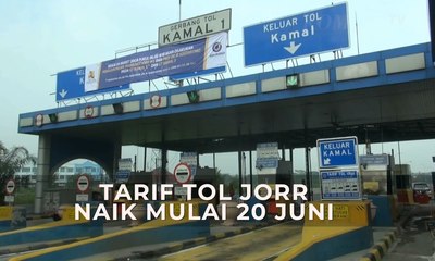 Catat! Tarif Tol JORR Naik Mulai 20 Juni 2018