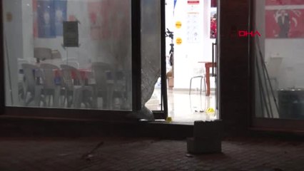 İstanbul Seçim İrtibat Bürosuna Ses Bombası Atıldı