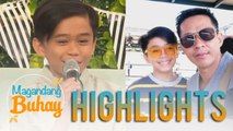 Magandang Buhay: Mackie Empuerto shares why his father discontinued joining singing contests