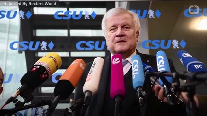 German Interior Minister Claims Migrant Row With Merkel Can Be Overcome