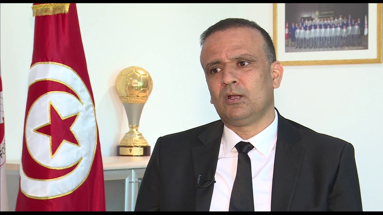 لقاء مع رئيس الاتحاد التونسي لكرة القدم "وديع ا...