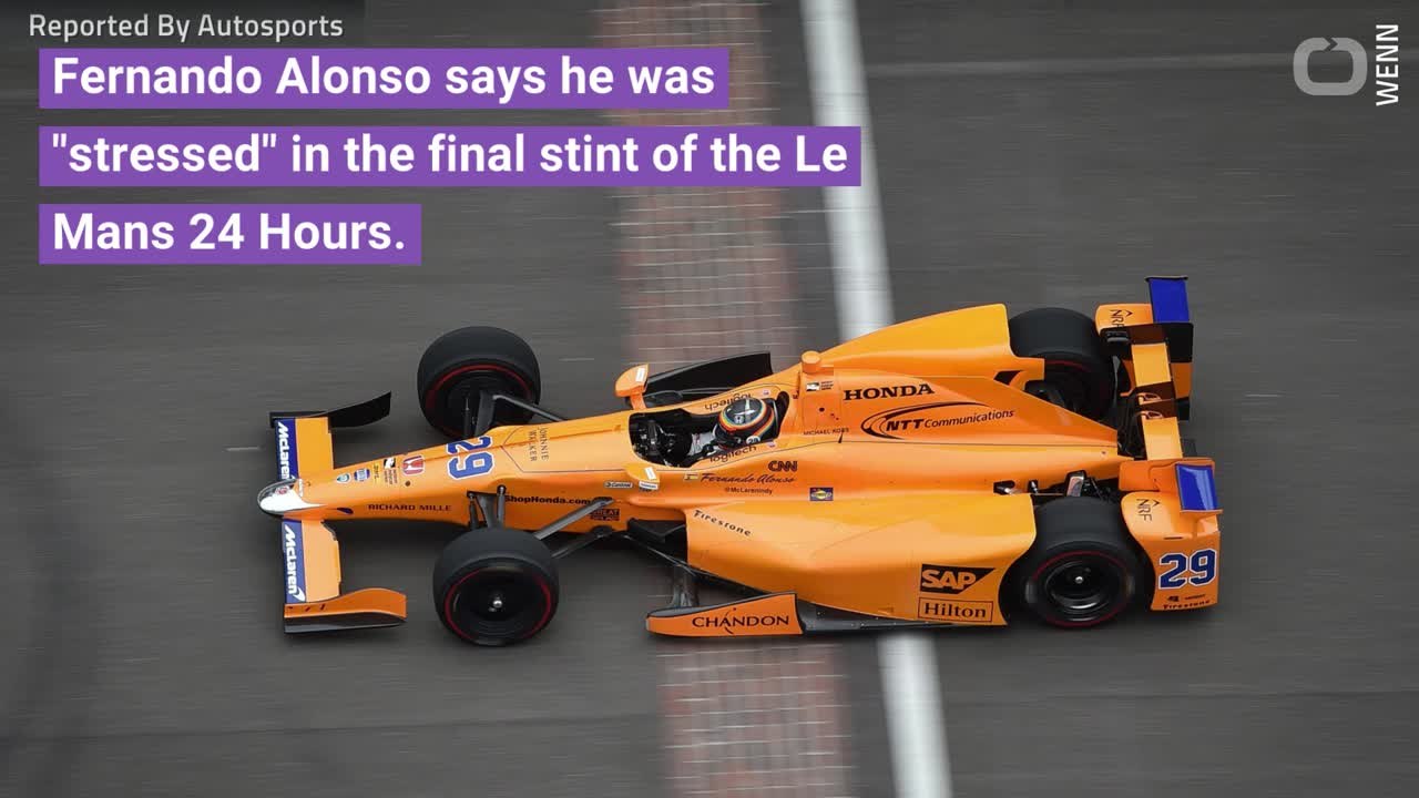 Fernando Alonso Feared Repeat Of Indy 500 Heartbreak At Le Mans
