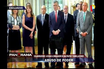 Abuso de poder: acusan a embajador peruano en Israel de maltratos y humillaciones