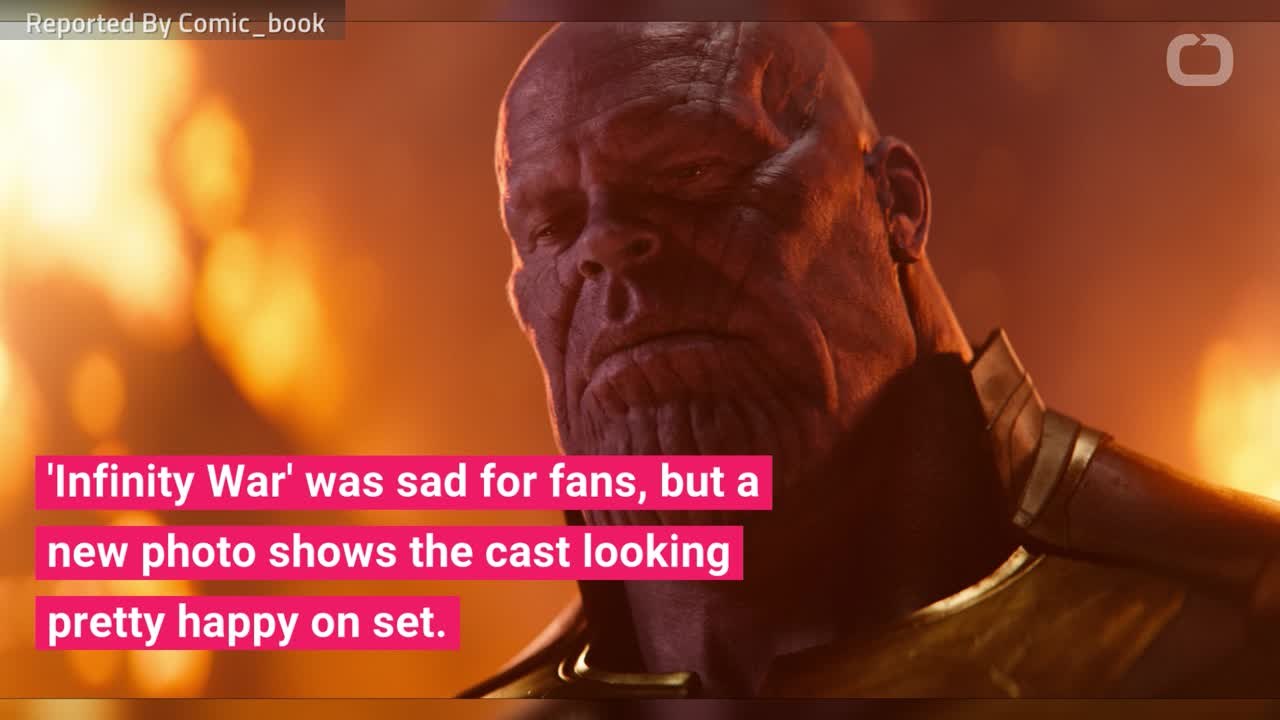 'Avengers: Infinity War' Cast & Crew Seemed Very Happy On Set