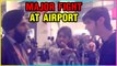 Rohan Mehra BLASTS Airline For MISBEHAVING With Kanchi Singh & Crew | TellyMasala
