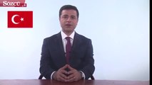 Selahattin Demirtaş TRT’de propaganda konuşması yaptı