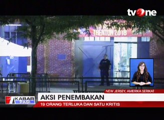 Penembakan Brutal di New Jersey Lukai 20 Orang