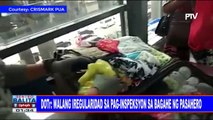 DOTr: Walang iregularidad sa pag-inspeksyon sa bagahe ng pasahero