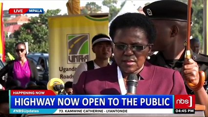 LIVE: Commission of the  Entebbe Express Highway by President Museveni. #NBSUpdates