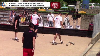 Demi-finales, treizième étape du Super 16 masculin, Saint-Martin-en-Haut 2018