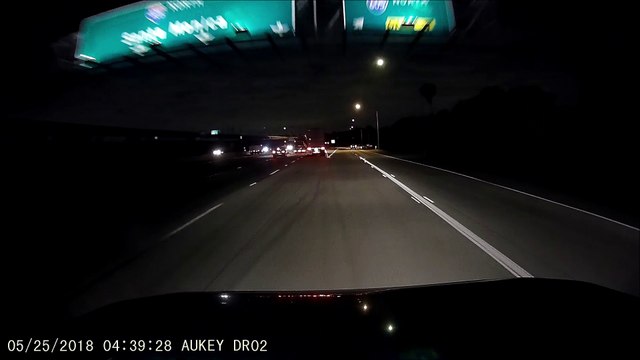 Pickup Truck Swerves and Does a Barrel Roll