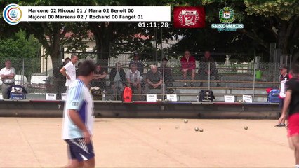Quarts de finale, treizième étape du Super 16 masculin, Saint-Martin-en-Haut 2018