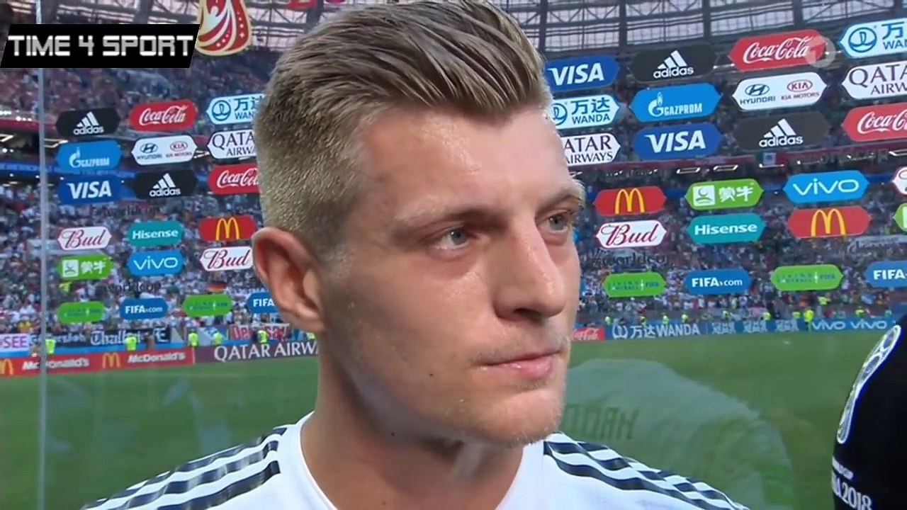 Toni Kroos sucht im Interview nach Erklärungen für peinliche Pleite zum WM Auftakt I DFB 0-1 MEXIKO