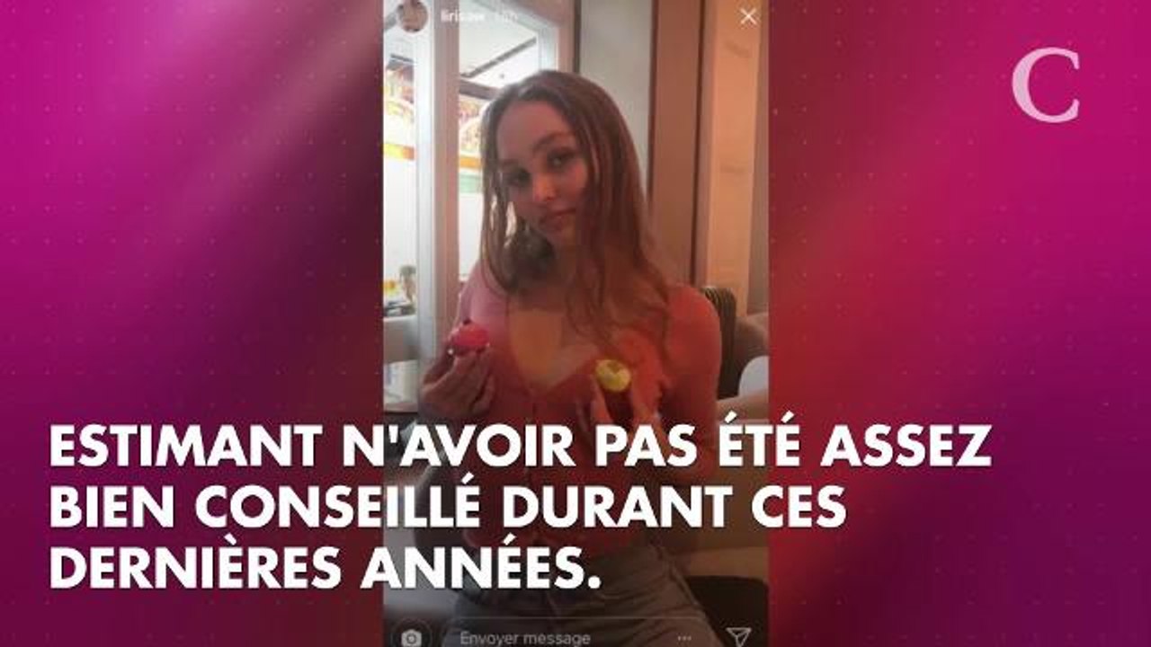 PHOTO. Lily-Rose Depp poste une photo souvenir trop chou pour la fête des pères