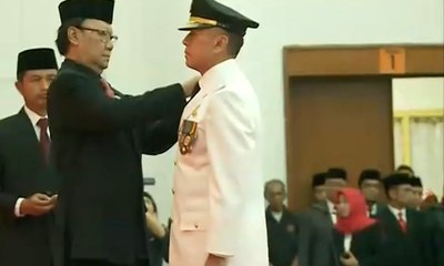 Komjen Iriawan Dilantik Jadi Pjs. Gubernur Jawa Barat