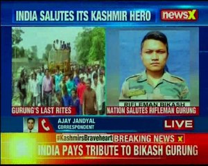 Rishikesh Thousands gather to pay tribute to rifleman Bikash Gurung