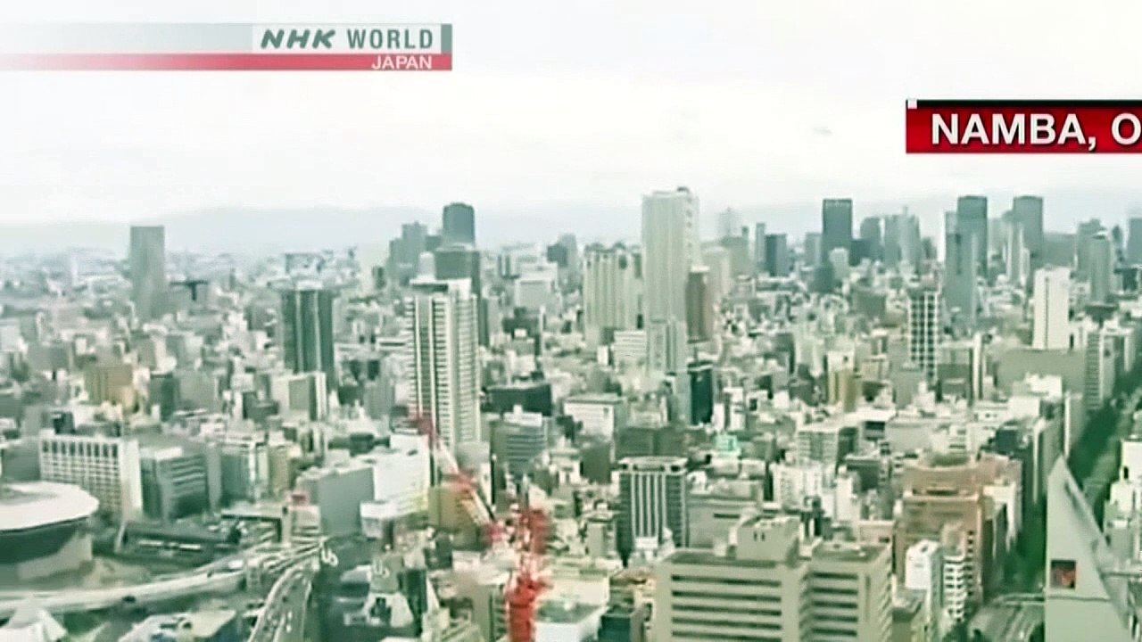 CCTV cameras capture the moment deadly earthquake hits Osaka