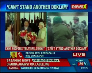 China proposes Trilateral summit, says we should have treaty for peace