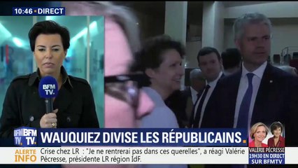 "Les militants sont déçus par le comportement de Virginie Calmels et attendaient un geste pour mettre fin à son action de division", estime Laurence Sailliet, porte-parole de LR