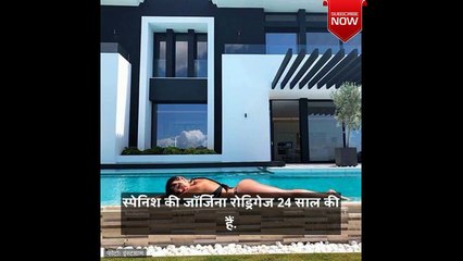 This is the girlfriends of the world's richest football player, their hotness is not handled | Cristiano Ronaldo | Georgian Rodriguez