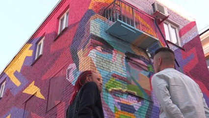 En coulisses - Un Cristiano Ronaldo géant à Kazan