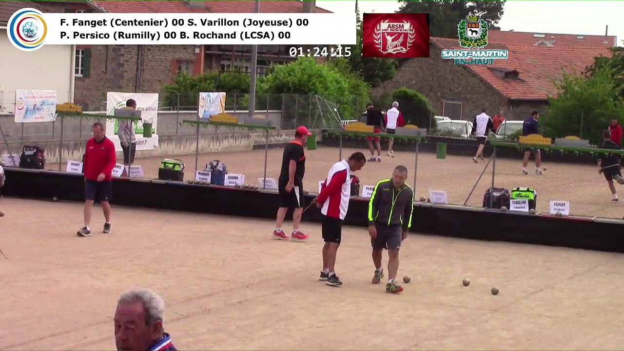Huitièmes de finale, treizième étape du Super 16 masculin, Saint-Martin-en-Haut 2018