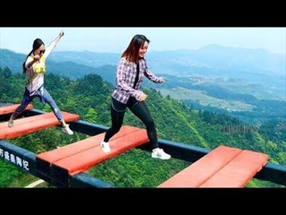 Tourist Attraction Tallest  Bridge Without Barriers, Tallest Glass Bridge In The World