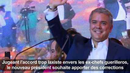 Colombie: le candidat de droite, Ivan Duque, célèbre sa victoire