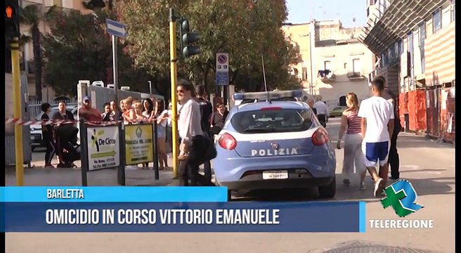 Barletta: uomo sgozzato ed ucciso in pieno centro cittadino. Fermato presunto assassino gli ha tagliato la gola