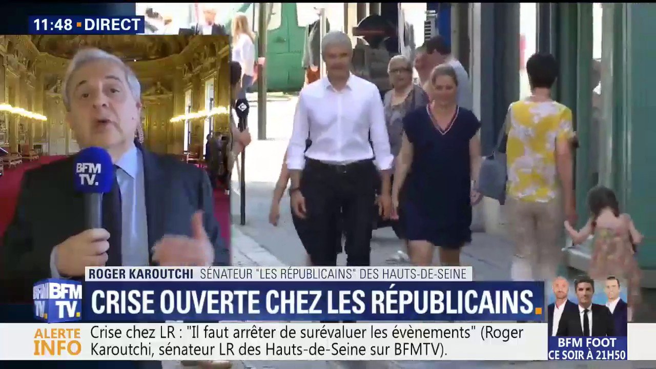 Roger Karouchi: "Il faut que toutes les sensibilités de la droite républicaine puissent être au sein des Républicains"