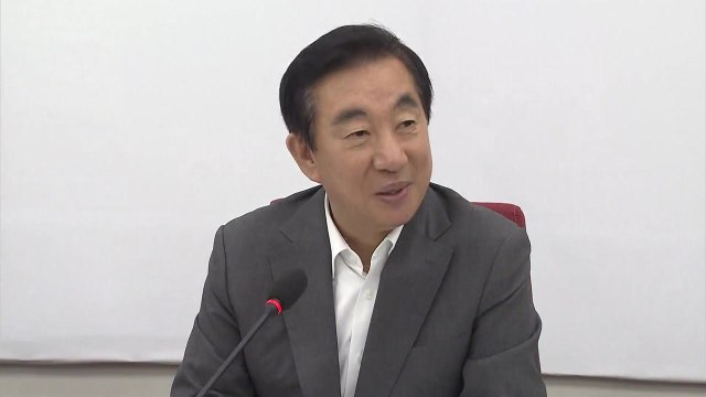 김성태, 중앙당 해체 선언...비대위 구성 / YTN