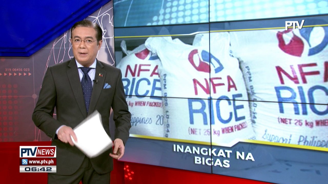 #PTVNEWS: inangkat na bigas mula Vietnam, nasa bansa na