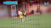 WATCH: Ranbir Kapoor and Ishaan Khatter spotted playing football