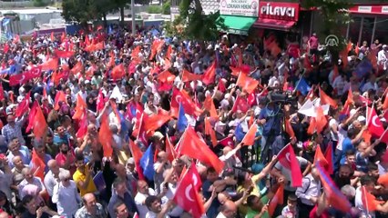 Başbakan Yıldırım: 'Bu seçim, yapım ekibi ile yıkım ekibi arasında geçecek' - İSTANBUL
