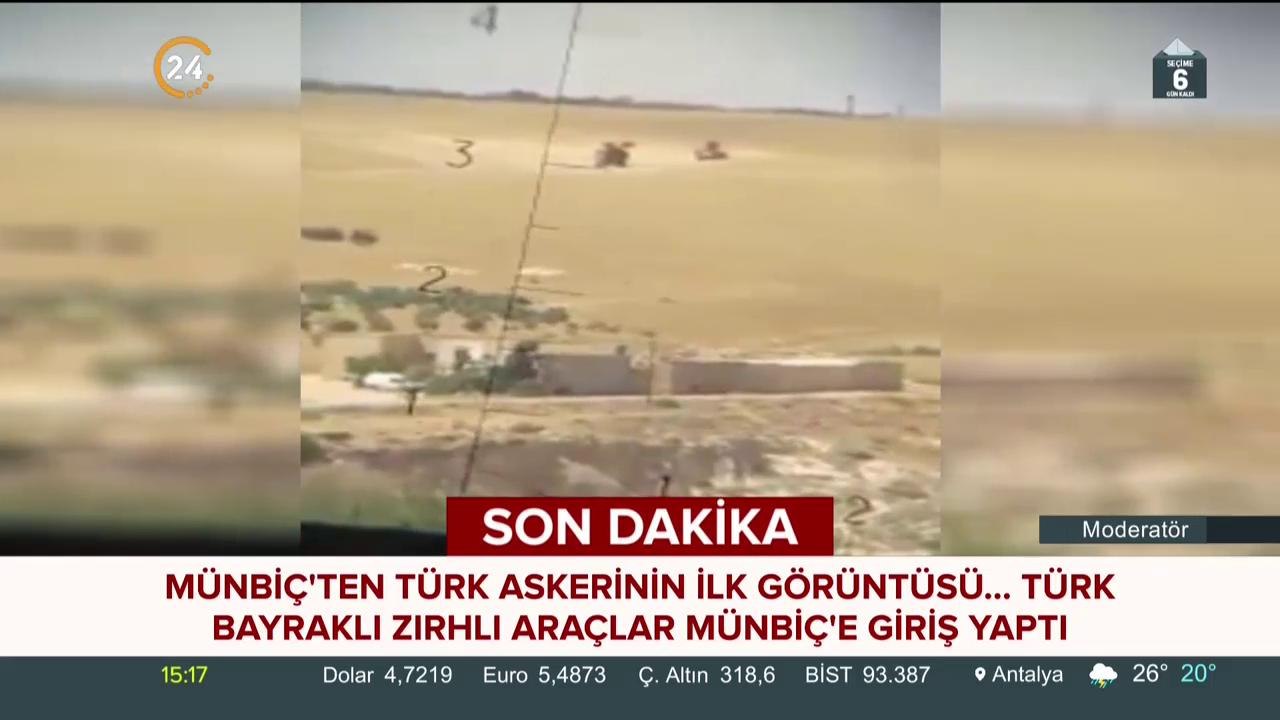 Türk Askeri Münbiç'te