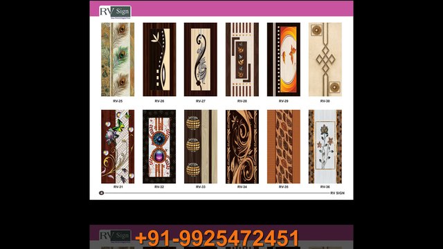 Door Paper Print | Micro Coated Door | Digital Printed Door