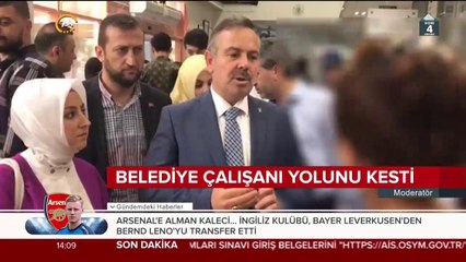 Mağdur işçi isyan etti