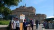 Castel Sant'Angelo - the Mausoleum of Hadrian at Rome Italy