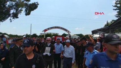 Hatay Şehit Uzman Çavuş İzzet Ak Dörtyol da Son Yolculuğuna Uğurlandı