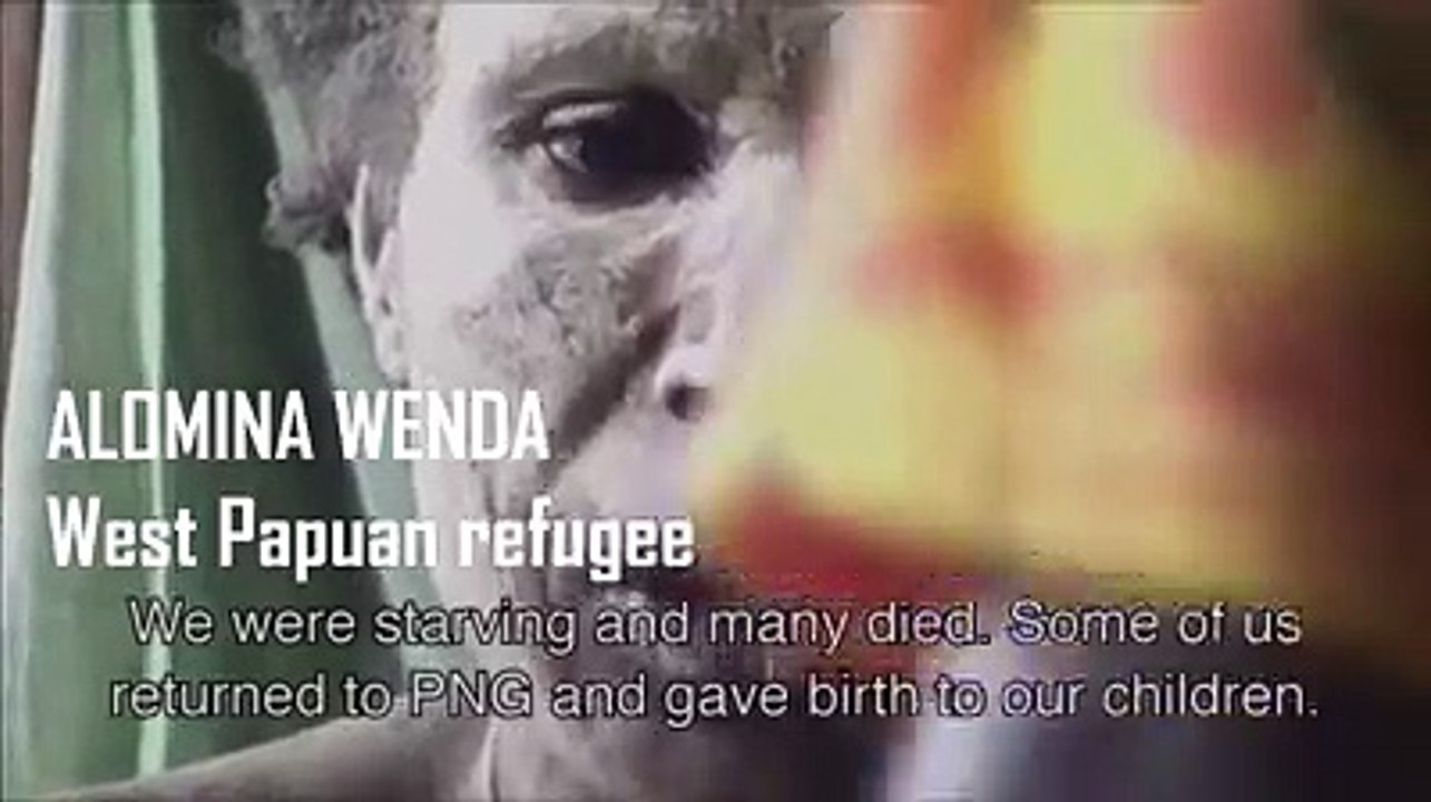 #VoicesFromWestPapua 1. Alomina Wenda West Papuan refugee Mama Alomina Wenda gives her testimony about fleeing into Papua New Guinea to give birth after Indon