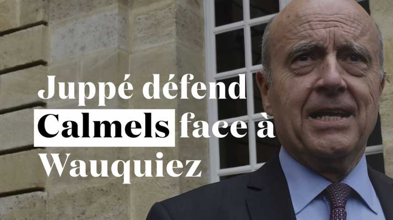 "La loyauté, ce n'est pas l'alignement sur une position unique" : Juppé tacle Wauquiez