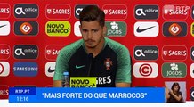 André Silva assume favoritismo de Portugal frente a Marrocos