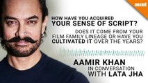 Aamir Khan in conversation with Lata Jha