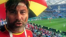 Stéphane Pauwels vous emmène dans le stade Olympique Ficht quelques minutes avant le coup d’envoi de Belgique-Panama